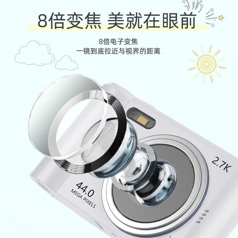 Цифровые камеры X IT M2 CMOS, 48 мегапикселей, один размер для студентов, портативный мини-фотограф HD