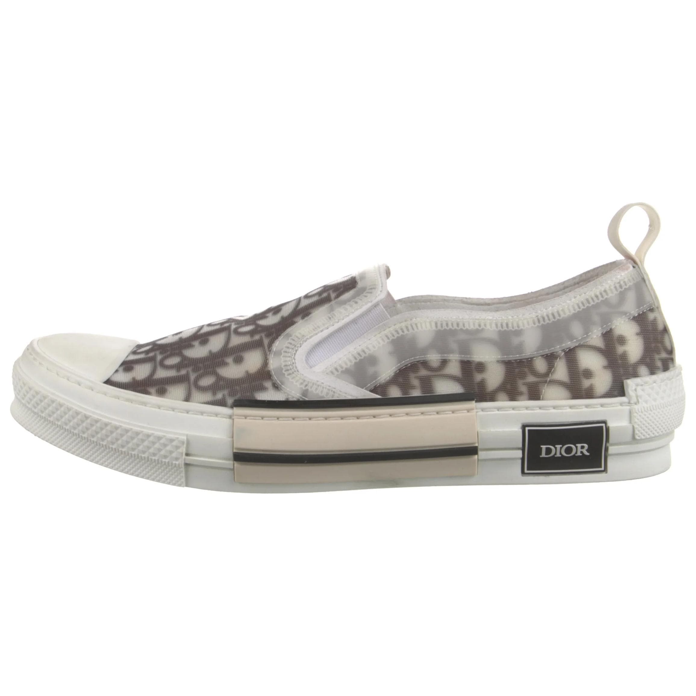 DIOR And Shawn B23 Slip On Logo Oblique