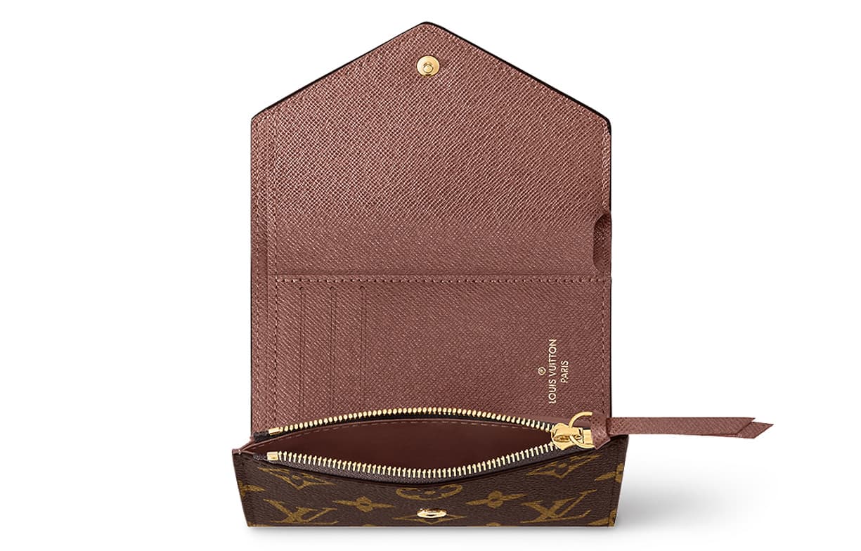 LOUIS VUITTON Кошелек Victorine Monogram Коричневая подкладка