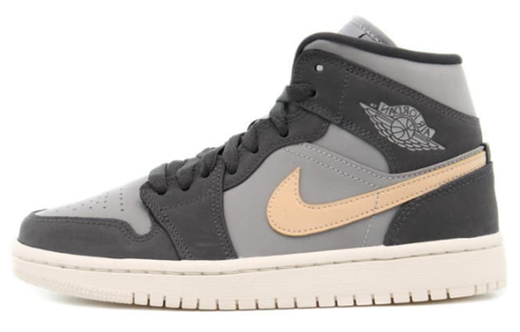 Jordan 1 Mid Grey Onyx Women's