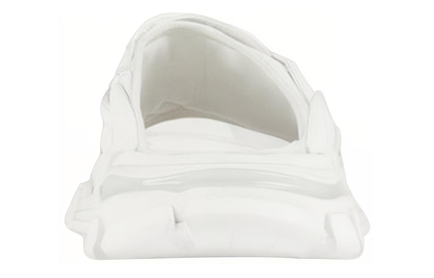 Спортивные шлепанцы Balenciaga, белые, женские