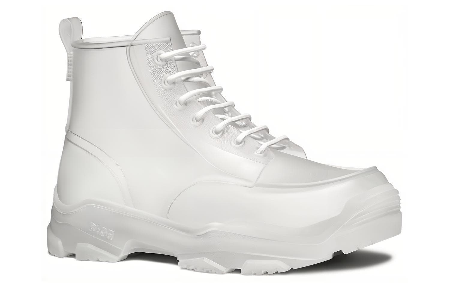 Резиновые сапоги DIOR Бежевые