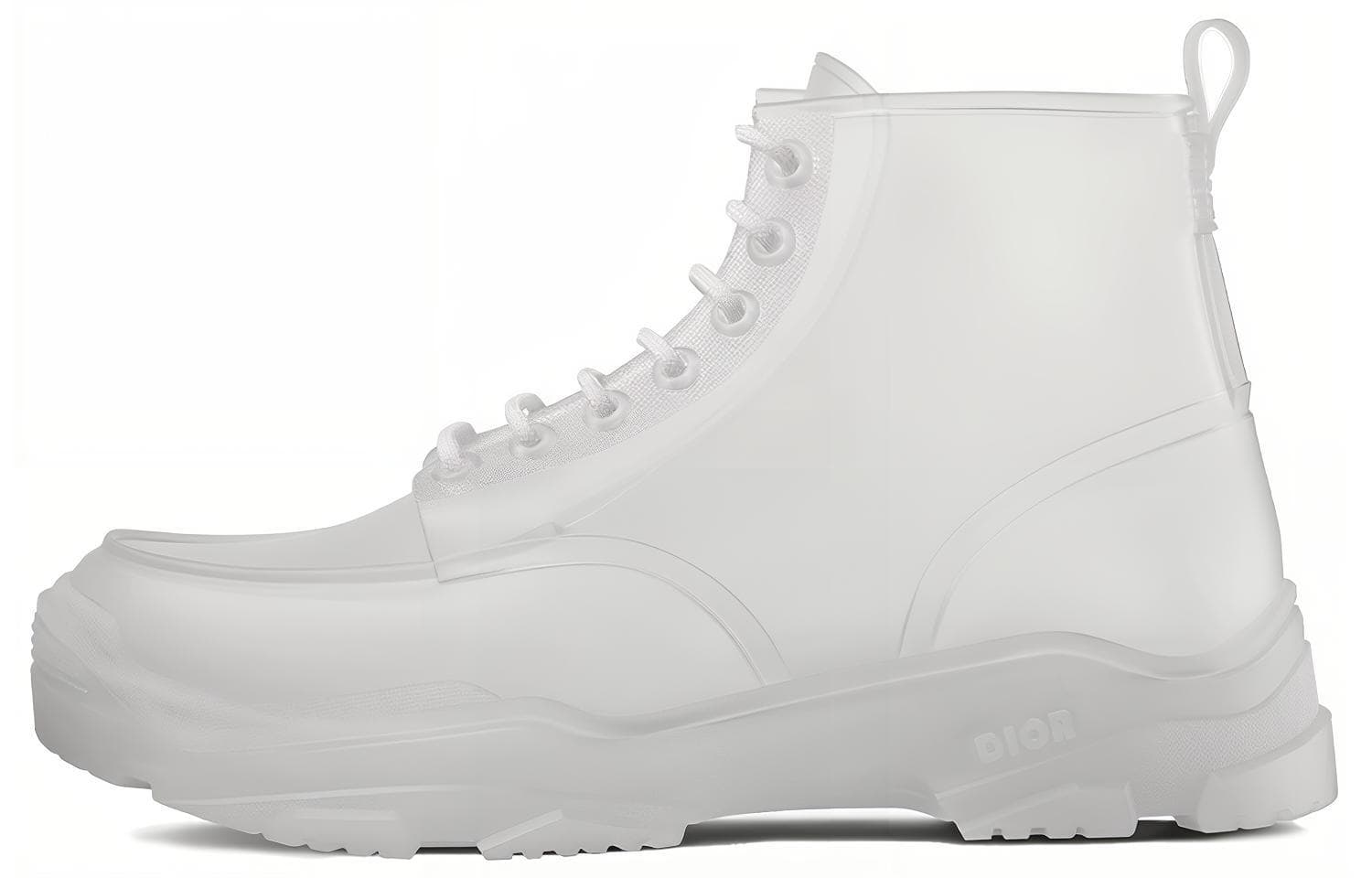 DIOR Rubber Boots Beige