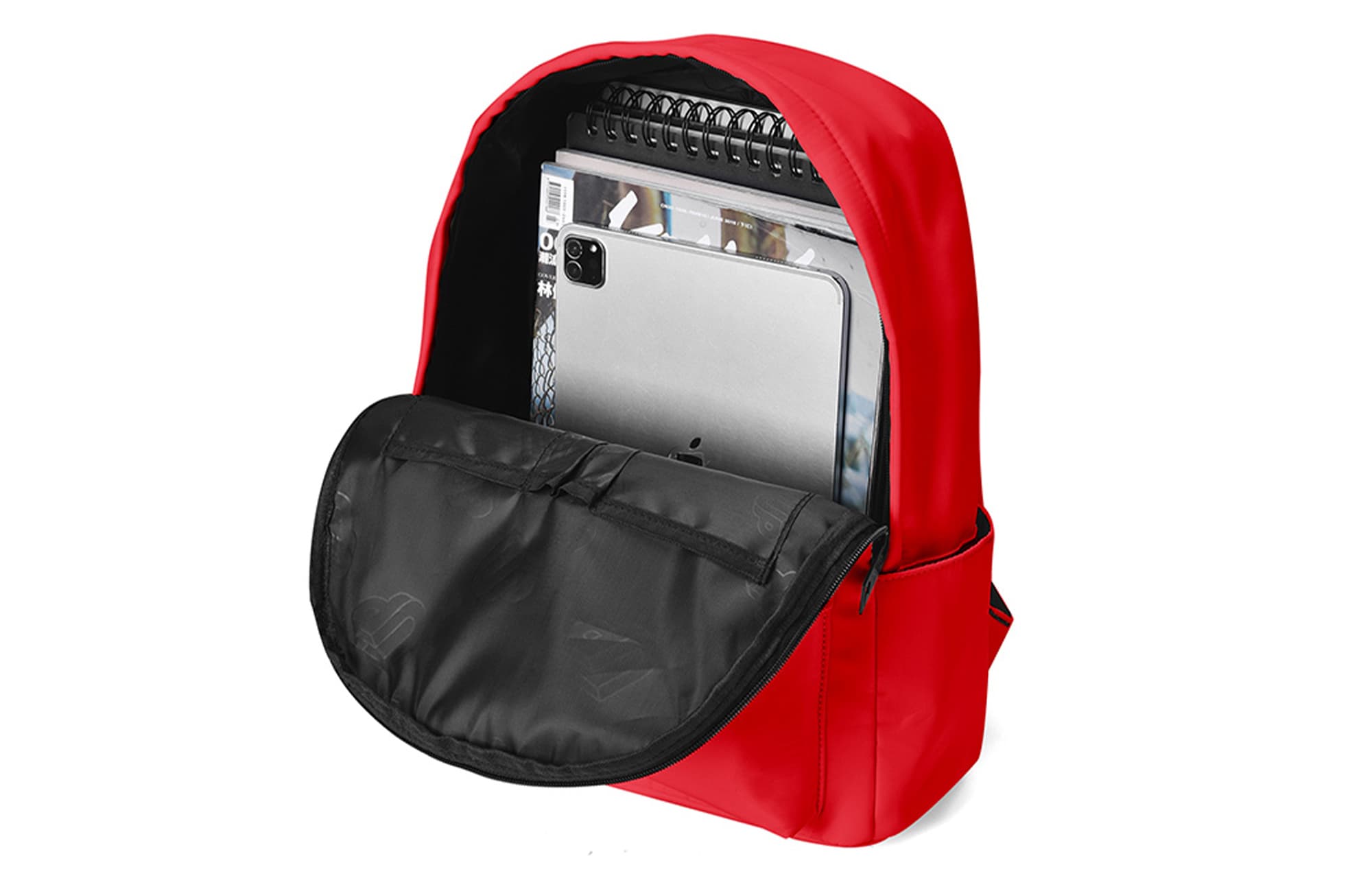 Рюкзак TURN UP из полиэстера унисекс красный