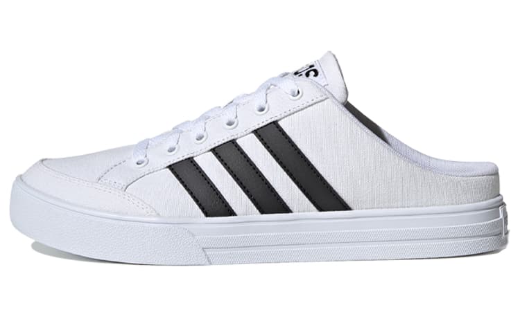 Adidas Vs Set Mule 'White Black'