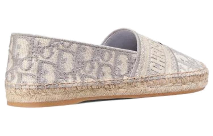 Женские эспадрильи DIOR Granville, серые