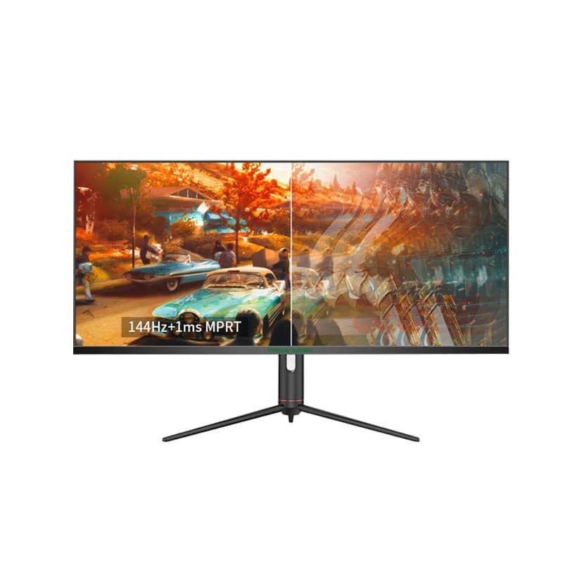 TITAN ARMY 30-дюймовый игровой монитор для киберспорта с экраном рыбьей чешуи, 2K, 144 Гц и высокой частотой обновления