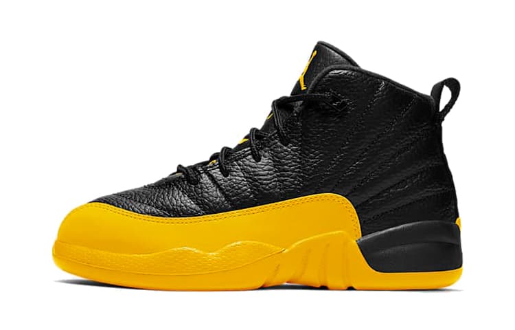 Jordan 12 Retro Black University Gold PS