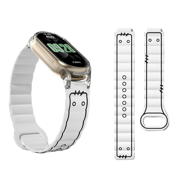 IBOANN Strap Xiaomi Compatibility Silicone Material