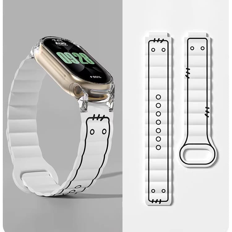 IBOANN Ремешок Xiaomi, совместимый с силиконовым материалом