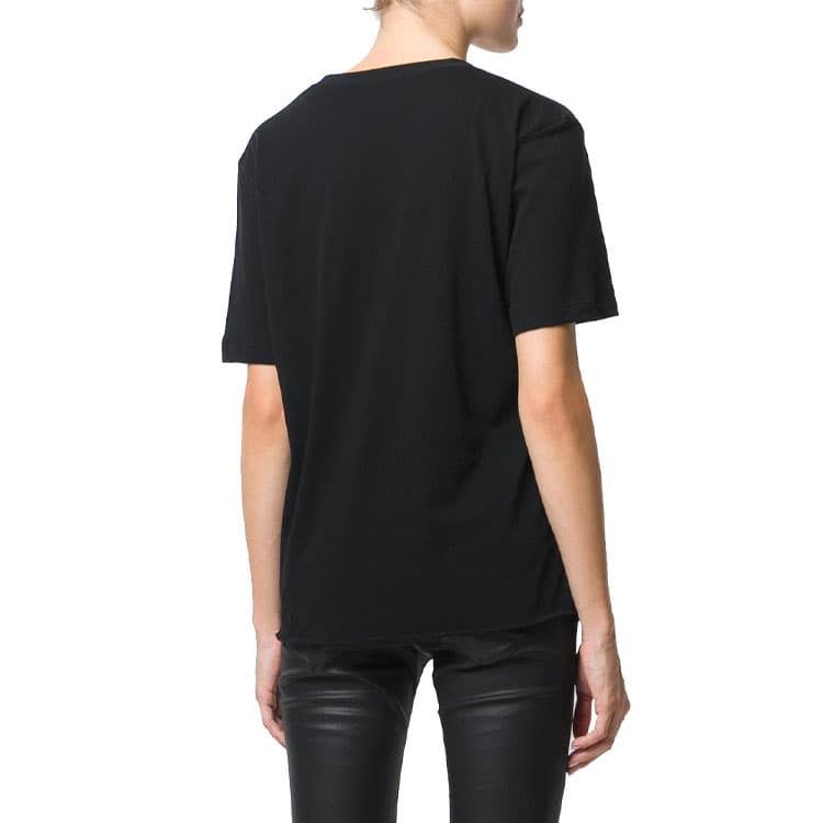 Футболка SAINT LAURENT Signature с логотипом