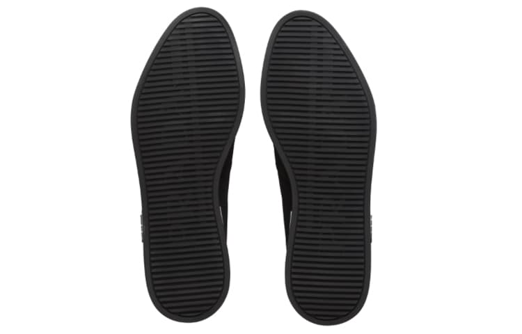 PRADA Низкие стильные туфли для скейтбординга мужские черные