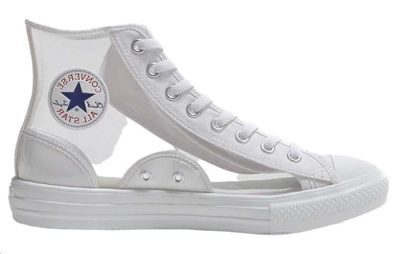 Конверсы Дженни Чак Тейлор All Star Light Clearmaterial Hi