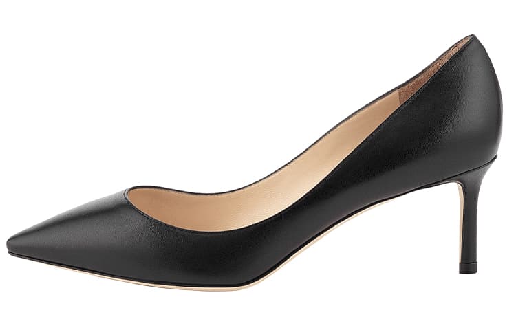 Jimmy Choo ROMY Slim Heel High Heels 6cm Women's Black