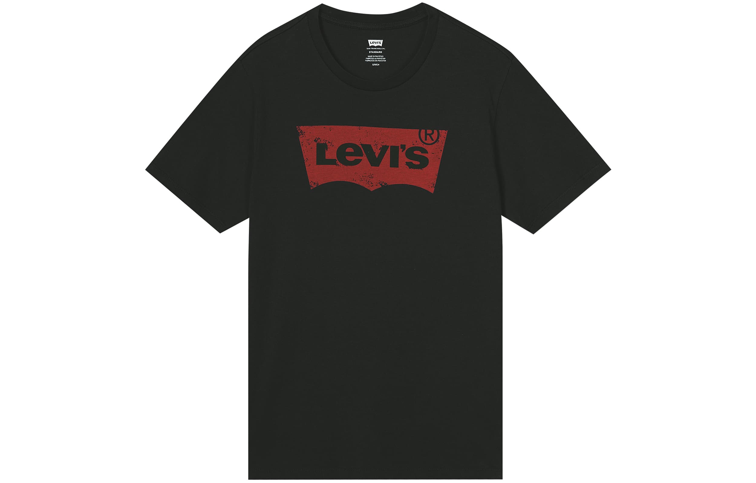 Levis T Shirts Men's Black