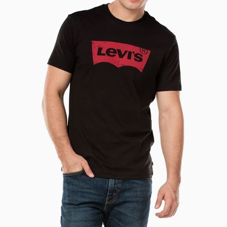 Футболки мужские Levis черные