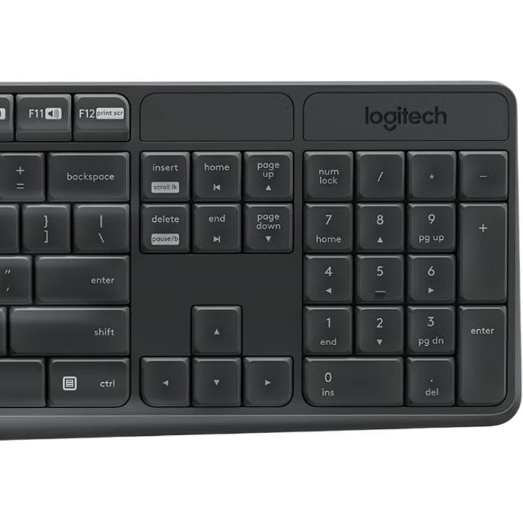 Комплект беспроводной клавиатуры и мыши Logitech MK235. Клавиатуры для офисного настольного компьютера.