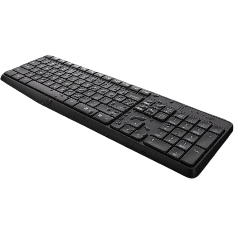 Комплект беспроводной клавиатуры и мыши Logitech MK235. Клавиатуры для офисного настольного компьютера.