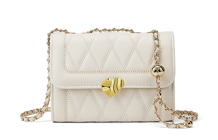 CORALDAISY Сумка через плечо из синтетической кожи, сумка через плечо женская, черная/белая