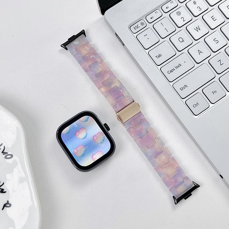 CHENSONG Ремешок Xiaomi Красный Бежевый Совместимый полимерный материал