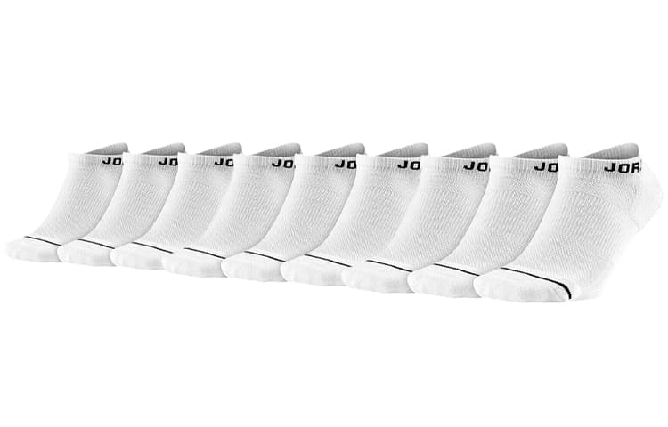 Jordan Ankle Socks Unisex White