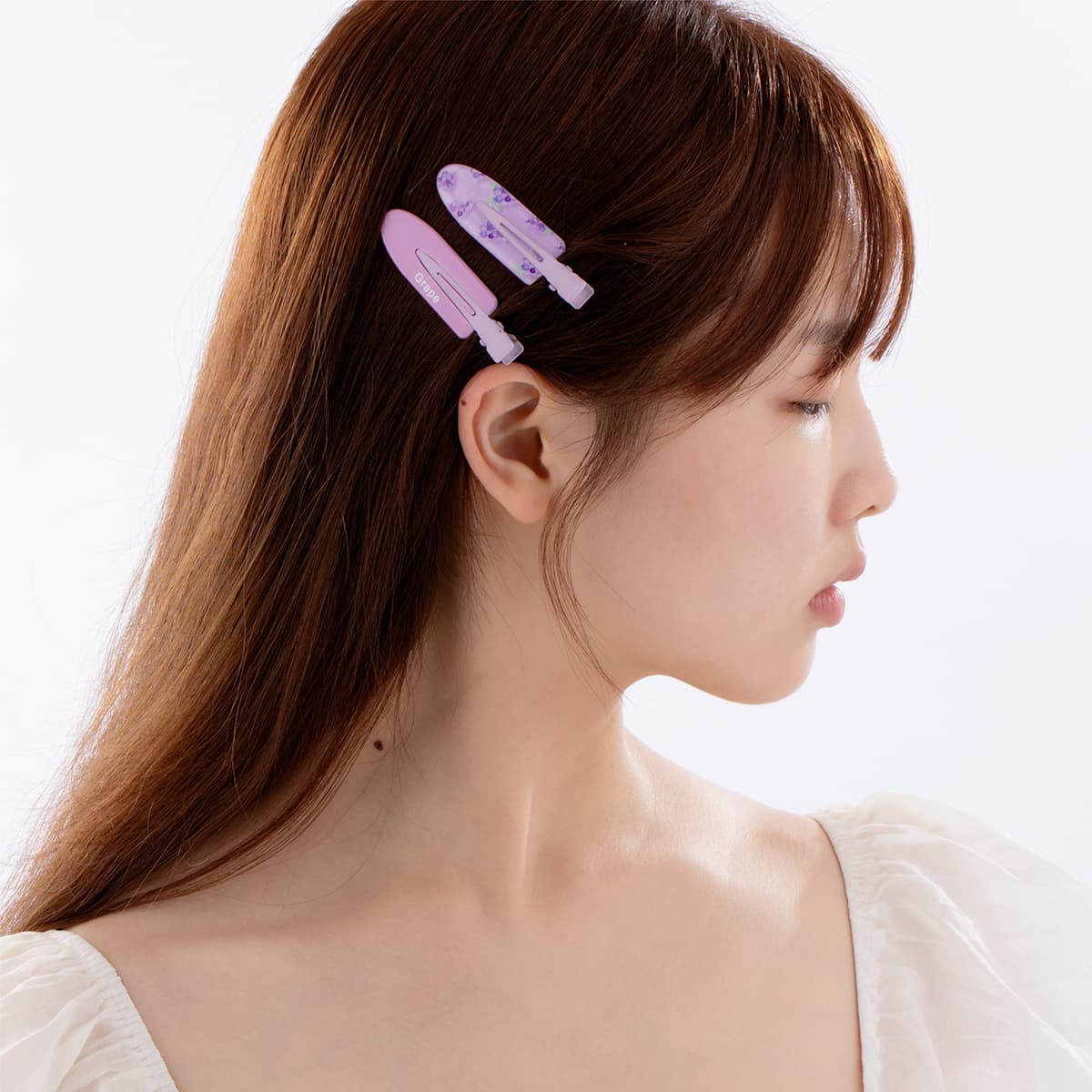 Женские акриловые заколки для волос ZANC, разные цвета