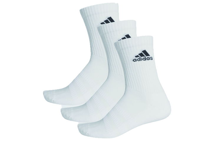 Носки до колена Adidas, все унисекс, белые