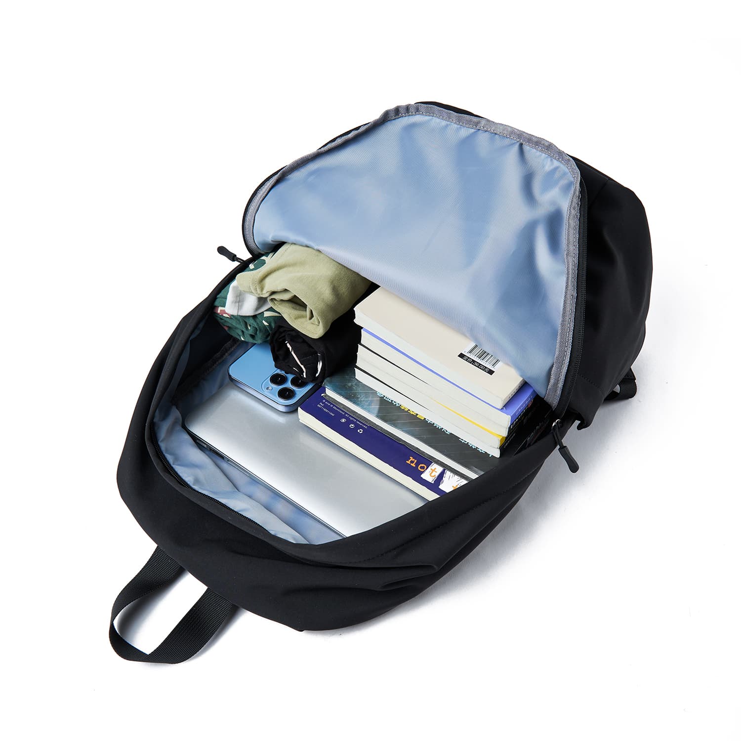 Рюкзак MOYYI Oxford мужской черный/бежевый