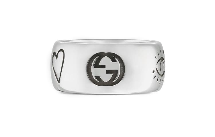 GUCCI Blind For Love Кольцо Широкое