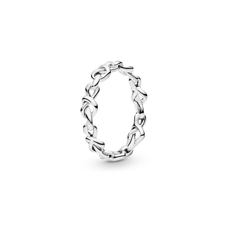 Кольца из стерлингового серебра 925 пробы Pandora женские серебряные