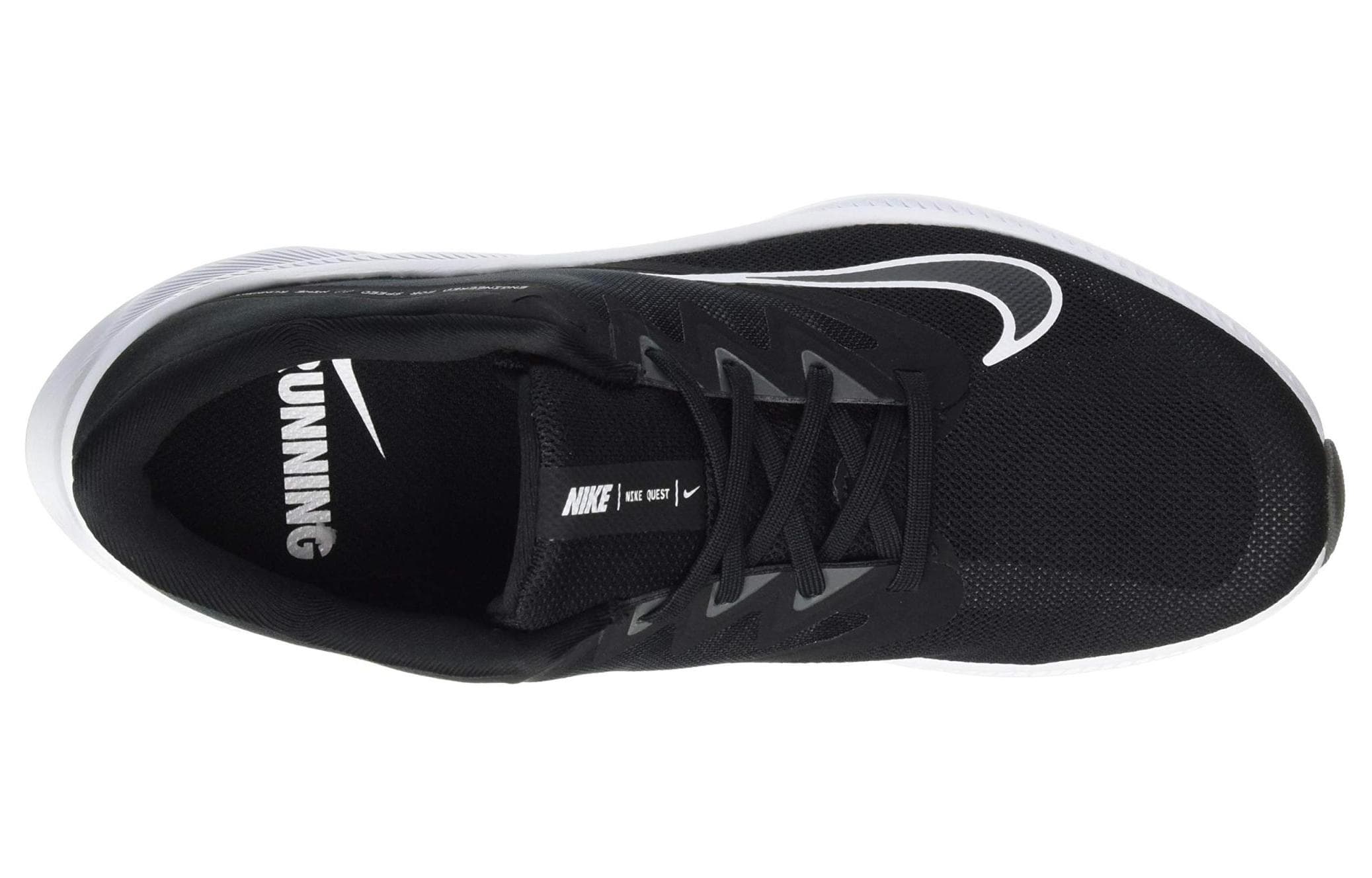 Nike Quest 3 Черный Белый