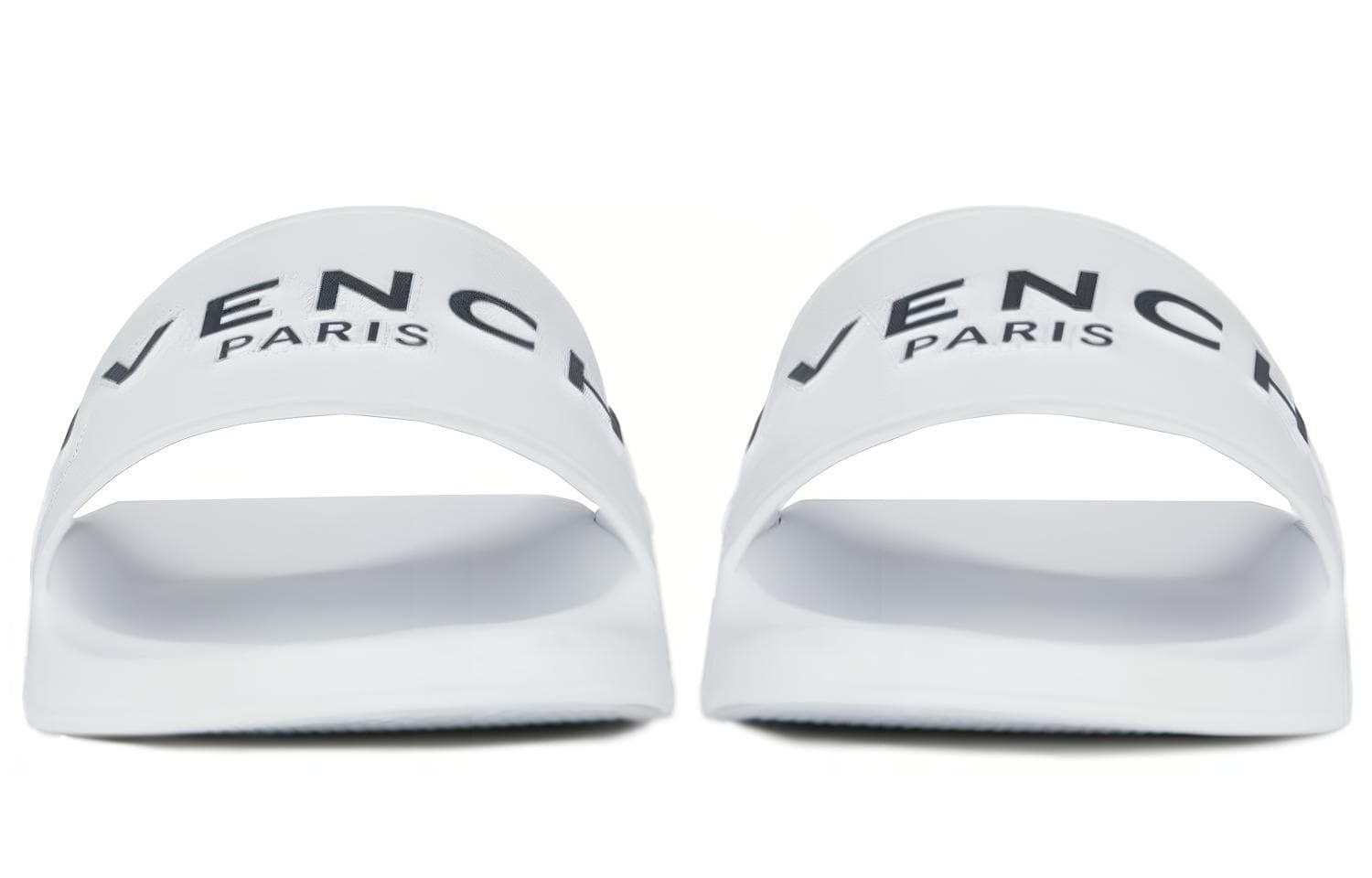 Сандалии на плоской подошве Givenchy Paris Белый Черный