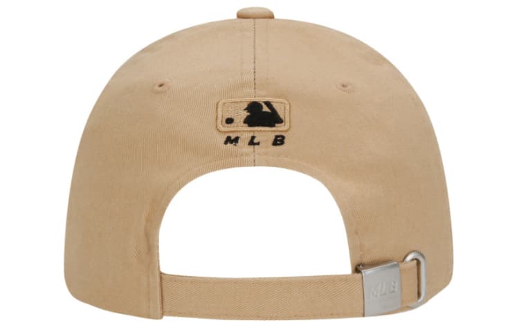 Хлопковые бейсболки MLB унисекс цвета хаки