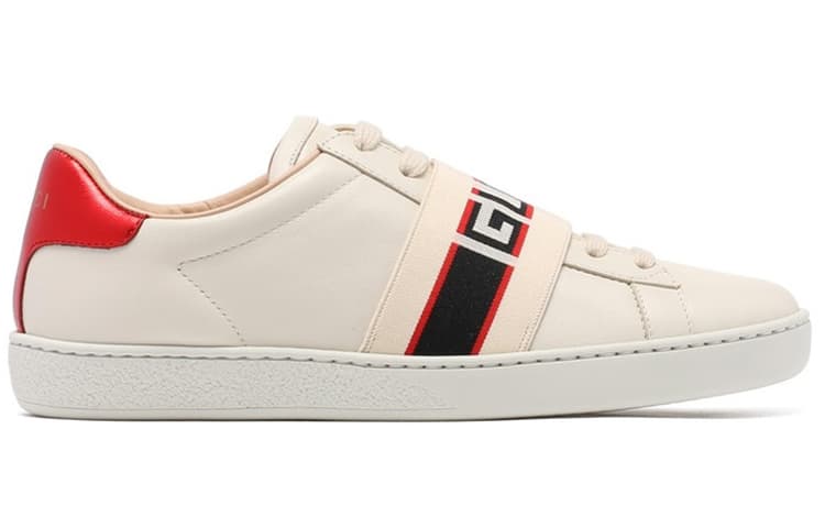 Женские кроссовки GUCCI Ace 'Stripe Ivory'