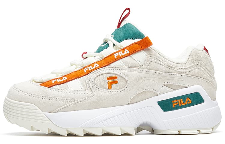 FILA D Formation Daddy Shoes Green/Orange/White Women's