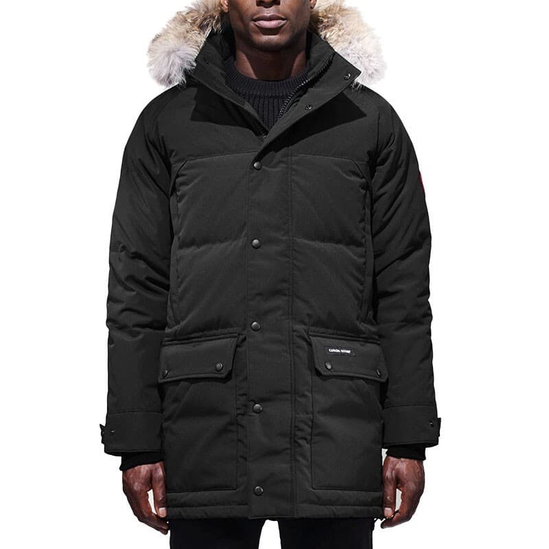 Зимний пуховик Canada Goose Emory Series мужской черный
