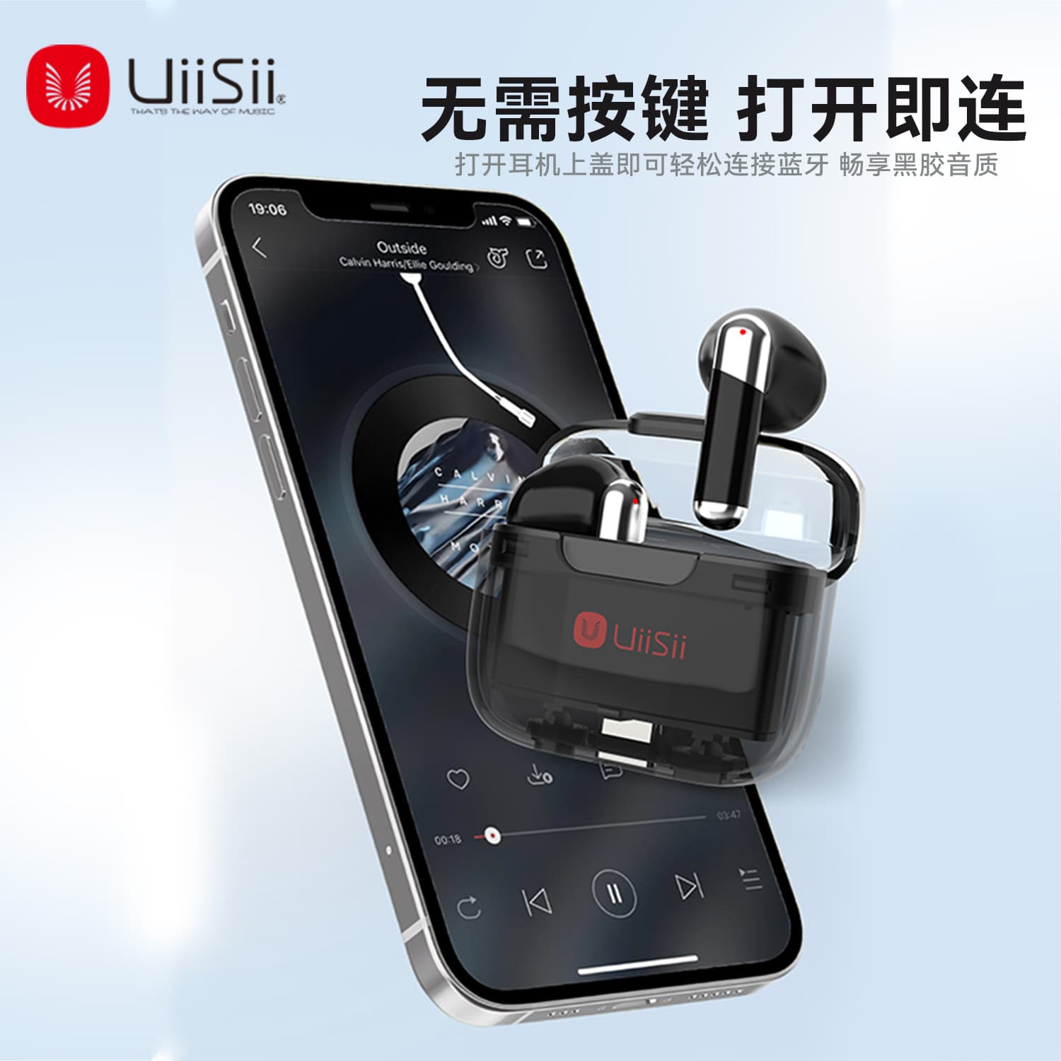Беспроводные наушники UiiSii