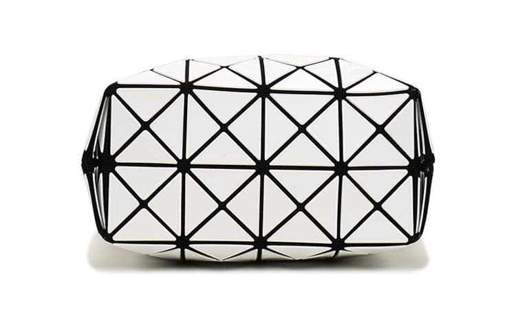 ISSEY MIYAKE Prism Сумка через плечо из поливинилхлорида, сумка через плечо женская, белая