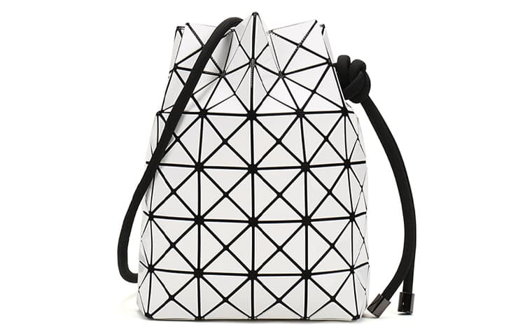 ISSEY MIYAKE Prism Polyvinyl Chloride Crossbody Bag, Shoulder Bag Women's White