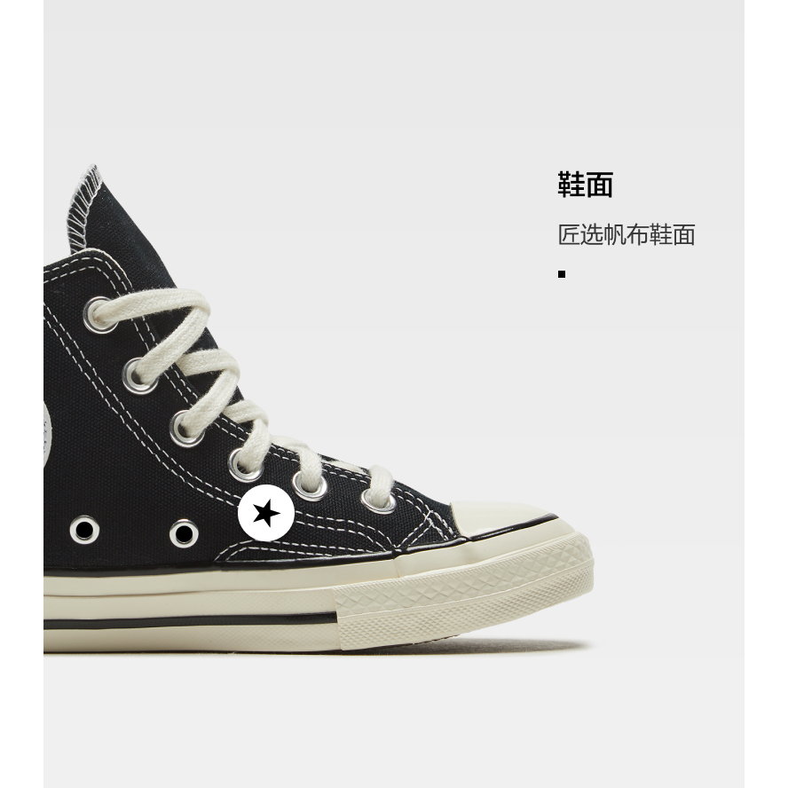 Конверсы Chuck Taylor All Star 70 Hi Black GS