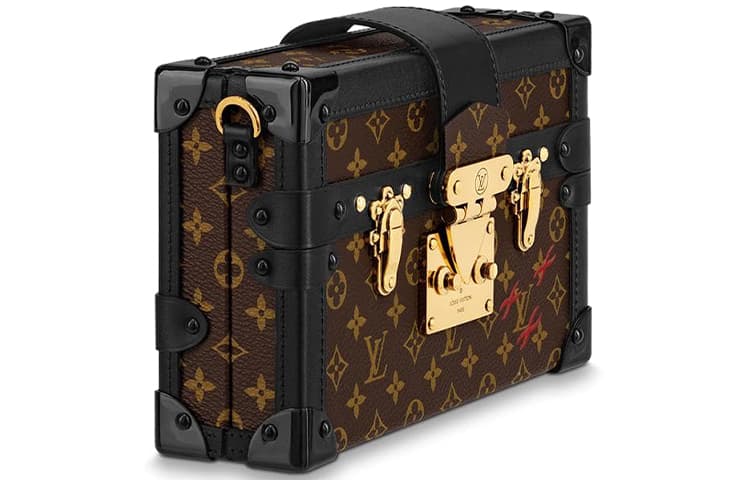 LOUIS VUITTON Petite Malle Monogram Черный/Коричневый