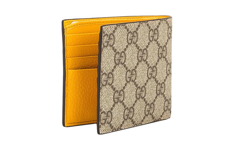 Кошелек GUCCI Neo Vintage Bi Fold Ebony/New Maple Crop