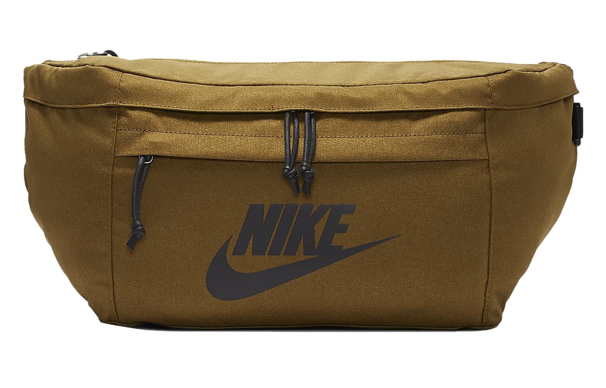 Nike Polyester Sling Bag, Fanny Pack Small Size Unisex Olive Green