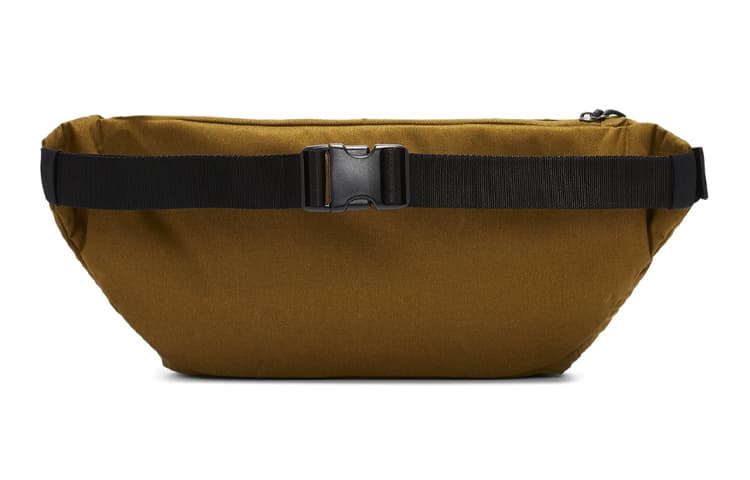 Сумка-слинг из полиэстера Nike, поясная сумка, маленький размер, унисекс, оливково-зеленый