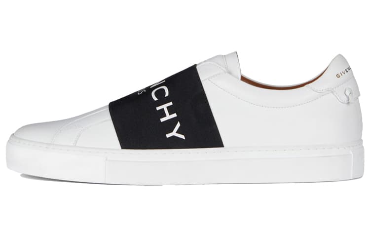 Givenchy Leather Webbing White Black
