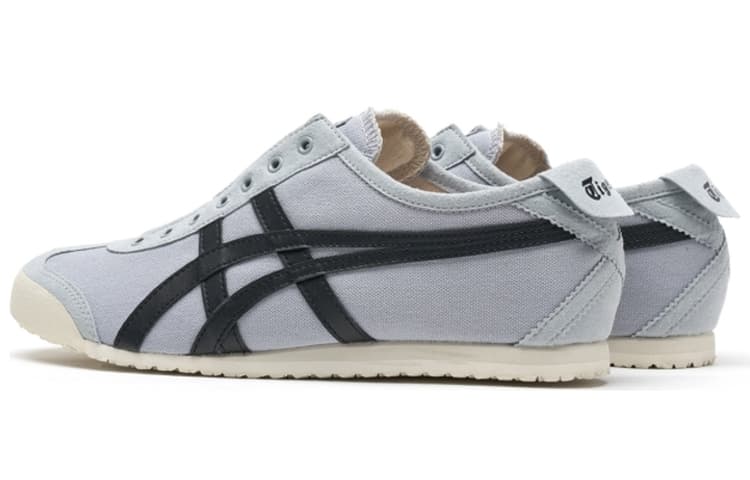 Слипоны Onitsuka Tiger Mexico 66 Серо-Синие