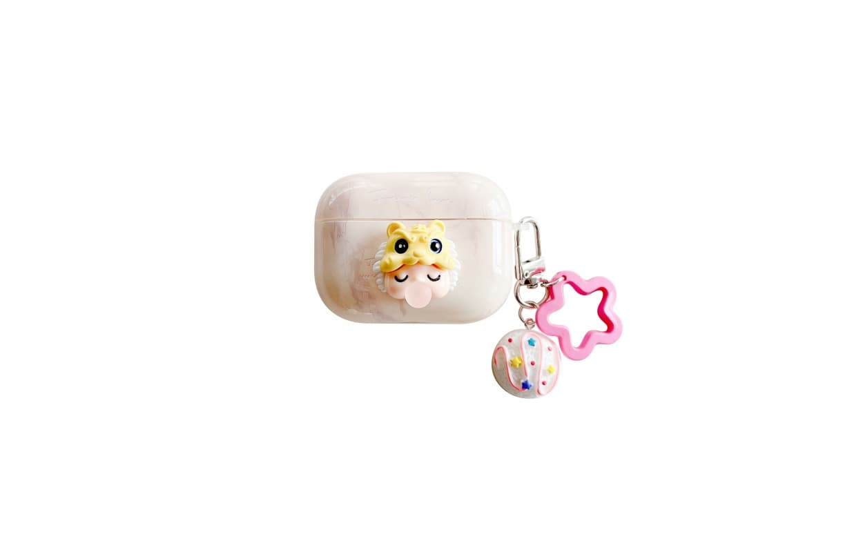 CORBELLATI Applicable To Apple Airpods 1/2nd Gen General/3rd Gen/Pro/ Pro 2nd Gen TPU Bubble Blowers Headphone Cases