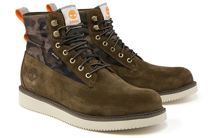 Широкие ботинки премиум-класса Timberland Vibram 6 дюймов, оливково-зеленый