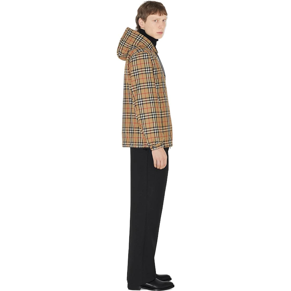 Двусторонняя куртка с капюшоном в клетку Burberry