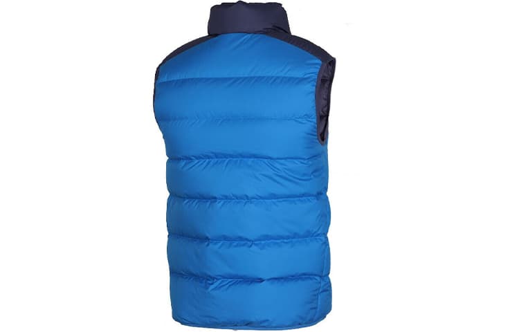 Мужской пуховый жилет Nike синий